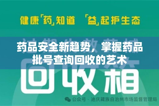镇江药品安全新趋势，掌握药品批号查询回收的艺术